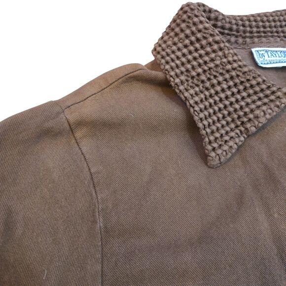 By Taylor American Original American Hand Painted L/XL Shacket Vtg Grunge Boho - Picture 13 of 15